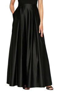 �A���b�N�X�C�u�j���O�X ���f�B�[�X �{�g���X�J�[�g �T�e�� Alex Eveningsatin Ball Skirt Black �u���b�N