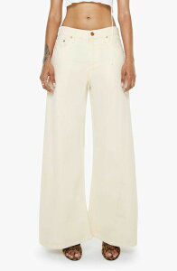 �}�U�[ ���f�B�[�X �{�g���X �f�j���p���c �n�C�E�G�X�g �t���A �W�[���Y MOTHER Lilemon Twist Sneak High Waist Flare Leg Jeans Natural