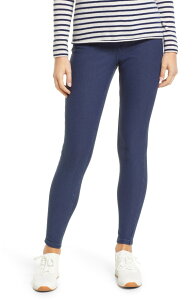 �q���[ ���f�B�[�X �{�g���X �f�j���p���c ���M���X �t���[�X Hue Fleece Linedenim Leggings Med Wash �f�j��