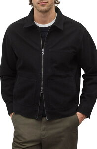 ���C�j���O�`�����v �����Y �A�E�^�[ �W���P�b�g�E�u���]�� �R�b�g�� Reigning Champ Cotton Canvas Grounds Jacket Black �u���b�N