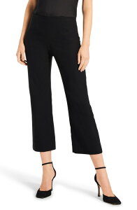 �j�b�N�v���X�]�[�C ���f�B�[�X �{�g���X ���M���X ���C�h���b�O �p���c NIC+ZOE Wonderstretch Wide Leg Pull-On Pants Black Onyx �u���b�N