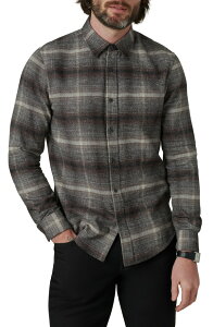 �W���[�Y �����Y �g�b�v�X �V���c Joe's Oliver Plaid Flannel Button-Up Shirt Ombre Plaid �`�F�b�N