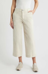 �E�B�b�g&�E�B�Y�_�� ���f�B�[�X �{�g���X ���M���X ���C�h���b�O �p���c Wit & Wisdom Skyrise Crop Wide Leg Utility Pants Blanched Almond
