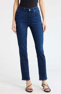 �y�C�W ���f�B�[�X �{�g���X �f�j���p���c �n�C�E�G�X�g �W�[���Y PAIGEmma High Waist Cigarette Jeans Moonlit Marine