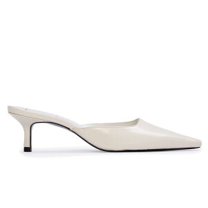 �u���b�N�X�G�[�h�X�^�W�I ���f�B�[�X �V���[�Y �p���v�X ���U�[ BLACK SUEDE STUDIO Riley 50 Leather Mule Coconut Leather