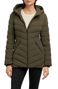 ���[�X�i�b�N�� ���f�B�[�X �A�E�^�[ �W���P�b�g�E�u���]�� �_�E�� Moose Knuckles Rockcliff 5 Waterepellent Hooded 800 Fill Power Down Puffer Jacket Dark Olive �I���[�u