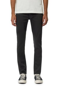 �k�[�f�B�[�W�[���Y �����Y �{�g���X �f�j���p���c �X�����t�B�b�g Nudie Jeans Lean Dean Slim Fit Jeans Dry Everblack