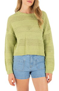 �n�[���[ ���f�B�[�X �A�E�^�[ �p�[�J�[�E�X�E�F�b�g �Z�[�^�[ �R�b�g�� Hurley Simple Times Cotton Sweater Fern