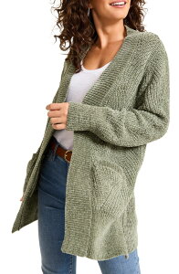 �g�b�~�[�o�n�} ���f�B�[�X �A�E�^�[ �p�[�J�[�E�X�E�F�b�g �J�[�f�B�K�� Tommy Bahama Shell St. Luna Chenille Cardigan Seagrass