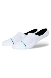 �X�^���X ���f�B�[�X �A���_�[�E�F�A �C�� �R�b�g�� Stance Icon Cotton Blend No-Show Socks White �z���C�g