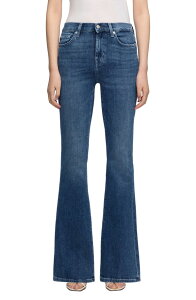 �Z�u���t�H�[�I�[���}���J�C���h ���f�B�[�X �{�g���X �f�j���p���c �W�[���Y 7 For All Mankind Ali Flare Jeans Flux