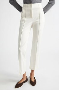 ���F���j�J �x�A�[�h ���f�B�[�X �{�g���X ���M���X �p���c Veronica Beard Kean Pintuck Pleat Cropants Dove