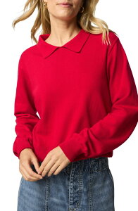 �X�v�����f�B�b�g ���f�B�[�X �A�E�^�[ �p�[�J�[�E�X�E�F�b�g �|���V���c �Z�[�^�[ Splendid Phoebe Polo Sweaterouge Red ���b�h