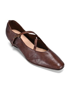�I�[���h�g�����h ���f�B�[�X �V���[�Y �p���v�X ���U�[ �q�[�� OLD TREND Ribbon Genuine Leather Elegant Strap Mary Jane Heel Coffee �R�[�q�[