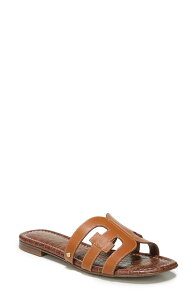 �T���G�f���}�� ���f�B�[�X �V���[�Y �T���_�� �J�b�g�A�E�g Sam Edelman Bay Cutout Slide Sandal - Wide Width Available Saddle