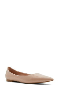 �A���h ���f�B�[�X �V���[�Y �p���v�X ALDO Stessy Pointed Toe Flat Bone