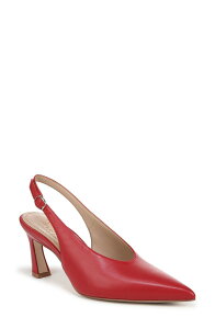 27 �G�f�B�b�g �i�`�������C�U�[ ���f�B�[�X �V���[�Y �q�[�� 27 EDIT Naturalizer Elaine Slingback Pointed Toe Pump Crimson �N�����]��