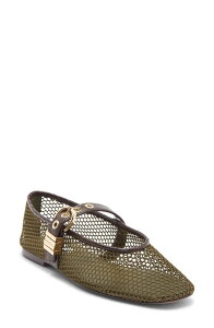 �X�e�B�[�u �}�f�� ���f�B�[�X �V���[�Y �p���v�X Steve Madden Lucia Mary Jane Flat Olive �I���[�u
