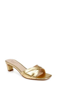 �W���E�F���_�O���C�~�V���J ���f�B�[�X �V���[�Y �q�[�� �T���_�� Jewel Badgley Mischka Parislide Sandal Gold Metallic �S�[���h
