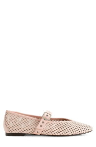 ���C�h�E�F�� ���f�B�[�X �V���[�Y �p���v�X Madewell The Remy Perforated Mary Jane Flat Minimal Pink �s���N
