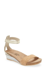 �i�I�g ���f�B�[�X �V���[�Y �q�[�� �T���_�� Naot 'Pixie' Sandal Cork/ Ivory/ Radiant Gold �A�C�{���[