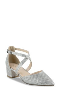 �p���h�b�N�X�����h�� ���f�B�[�X �V���[�Y �q�[�� �g�[�� Paradox London Pink Francis Metallic Pump Silver �V���o�[