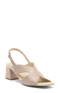 �|�[���E�O���[�� ���f�B�[�X �V���[�Y �q�[�� �T���_�� Paul Green Verona Slingback Sandal Cachemire Metallic Suede ���^���b�N