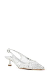 �f���[�������h�� ���f�B�[�X �V���[�Y �q�[�� Dune London Ciana Slingback Pointed Toe Kitten Heel Pump Silver �V���o�[