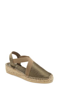 �g�j�[�|���Y ���f�B�[�X �V���[�Y �T���_�� Toni Pons 'Vic' Espadrille Slingback Sandal Taupe Fabric �g�[�v