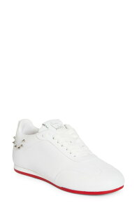 �N���X�`�����E���u�^�� ���f�B�[�X �V���[�Y �X�j�[�J�[ Christian Louboutin Eleonora Sneaker White �z���C�g