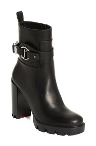 �N���X�`�����E���u�^�� ���f�B�[�X �V���[�Y �u�[�c�E���C���u�[�c Christian Louboutin Dianouchette Lug Sole Bootie Black/ Black Lucido �u���b�N