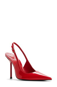 �A���h ���f�B�[�X �V���[�Y �p���v�X ALDO Serrah Slingback Pump Medium Red ���b�h