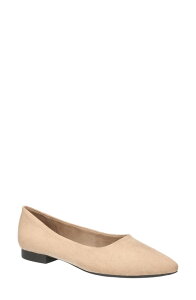 �x�����B�[�^ ���f�B�[�X �V���[�Y �p���v�X Bella Vita Mireya Pointed Toe Flat Almond Suede