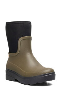 �{�O�X ���f�B�[�X �V���[�Y �u�[�c�E���C���u�[�c Bogs Hazel Mid Zip Rain Boot Olive �I���[�u
