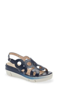 �����_�[�Y ���f�B�[�X �V���[�Y �q�[�� �v���b�g�t�H�[�� �T���_�� Wonderslingback Platform Slide Sandalack Baltic
