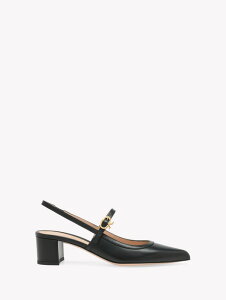 �W�������B�g ���b�V ���f�B�[�X �V���[�Y �p���v�X Gianvito Rossi Allette Pump Black Calf Leather �u���b�N