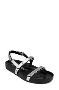 �G�A���\�[���Y ���f�B�[�X �V���[�Y �T���_�� Aerosoles Liana Slingback Sandal Silver Fx Mirror Metallic �V���o�[