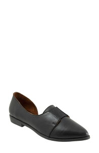 �u�G�m ���f�B�[�X �V���[�Y �p���v�X Bueno Brenda Half d'Orsay Pointed Toe Flat Black �u���b�N