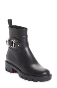 �N���X�`�����E���u�^�� ���f�B�[�X �V���[�Y �u�[�c�E���C���u�[�c Christian Louboutin Dianouchette Lug Sole Bootie Black �u���b�N