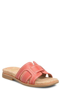 �G�X�G�t�G�t�e�B ���f�B�[�X �V���[�Y �T���_�� Sfft Rachel Slide Sandal Red Coral ���b�h