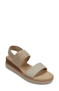 �x�l�� ���f�B�[�X �V���[�Y �q�[�� �v���b�g�t�H�[�� �T���_�� VANELi Huda Platform Wedge Sandal Perla