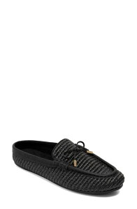 �G�A���\�[���Y ���f�B�[�X �V���[�Y �X���b�|���E���[�t�@�[ Aerosoles Daffodil Woven Raffia Loafer - Wide Width Available Black �u���b�N