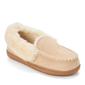 �f�B�A�t�H�[���Y ���f�B�[�X �V���[�Y �T���_�� DEARFOAMS Ryland Cabin Moccasin Slipper Sand �T���h