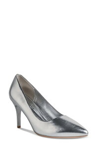 �^�b�`�A�b�v ���f�B�[�X �V���[�Y �q�[�� Touch Ups Tia Pointed Toe Pump Silver �V���o�[