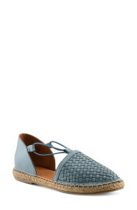 �X�v�����O�X�e�b�v ���f�B�[�X �V���[�Y �T���_�� Spring Step Clovaespadrille Flat Denim Blue �f�j��