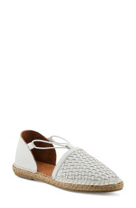 �X�v�����O�X�e�b�v ���f�B�[�X �V���[�Y �T���_�� Spring Step Clovaespadrille Flat White �z���C�g