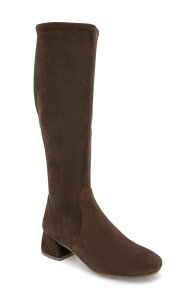 �W�F���g���\�E���Y ���f�B�[�X �V���[�Y �u�[�c�E���C���u�[�c Gentle Souls by Kenneth Colemma Stretch Knee High Boot Chocolate Suede �`���R���[�g