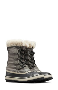 �\���� ���f�B�[�X �V���[�Y �u�[�c�E���C���u�[�c SOREL Winter Carnival Waterproof Boot Quarry/ Black �u���b�N