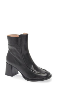 �V���R���u���[ ���f�B�[�X �V���[�Y �u�[�c�E���C���u�[�c Chocolat Blu Haru Bootie Black Leather �u���b�N