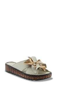 �X�v�����O�X�e�b�v ���f�B�[�X �V���[�Y �T���_�� Spring Step Hilary Glam Slide Sandal Bone